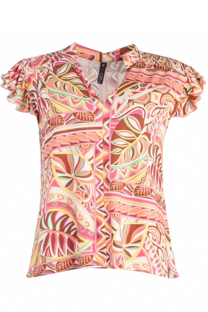 PLUMET MOA COLORED BORDER PRINT 23S3 HO100 03 903 COLORED