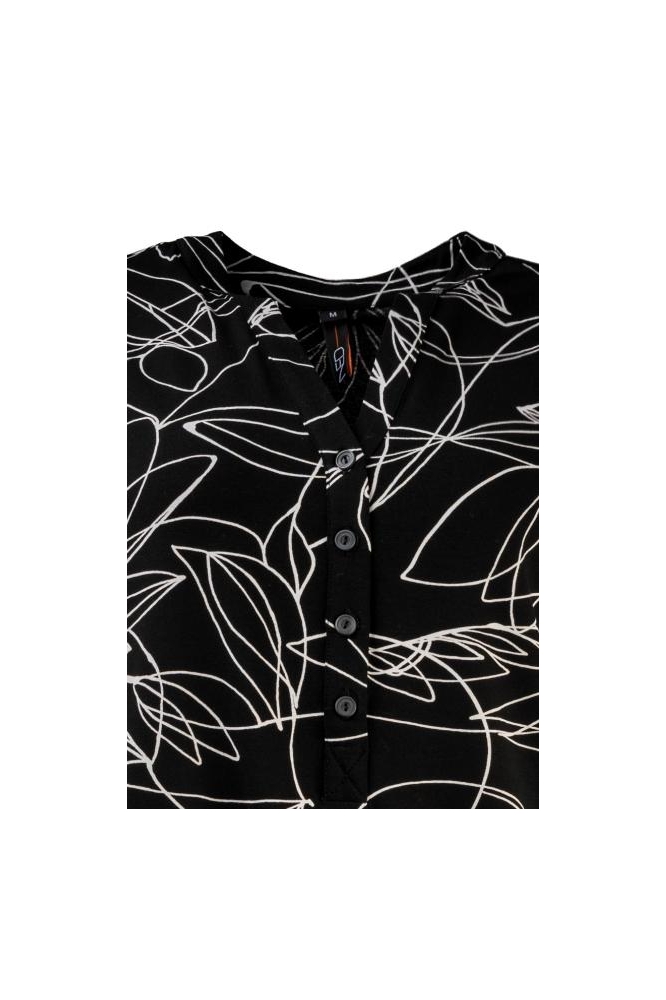LUCIE SL FLOWERS 23S2 SN024 02 900 BLACK