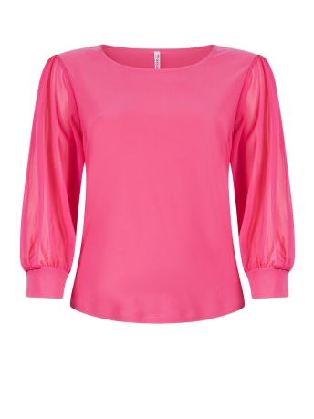 Zoso Blouse CLAIRE SPLENDOUR TOP 232 1240 BRIGHT PINK