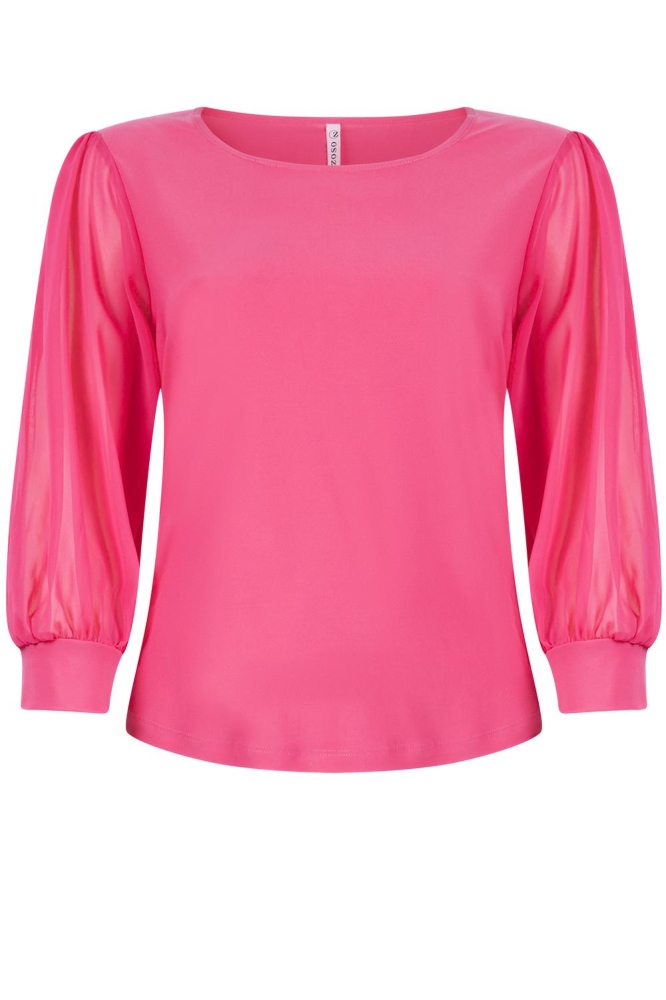 CLAIRE SPLENDOUR TOP 232 1240 BRIGHT PINK