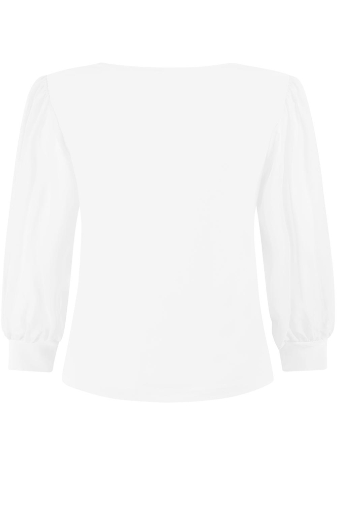 CLAIRE SPLENDOUR TOP 232 0016 WHITE