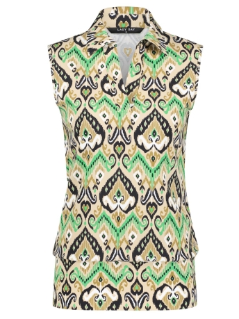 Lady Day Top TEDDY M24 390 1202  GREEN ETHNIC