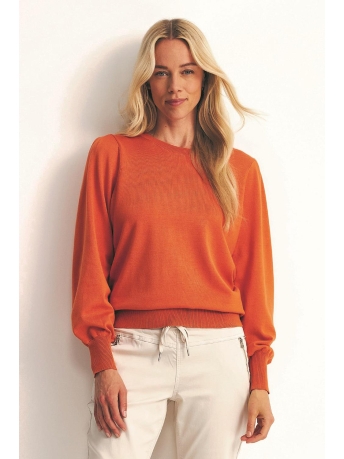 Red Button Trui SWEET PUFF LONG SLEEVE SRB3965 105 TANGERINE
