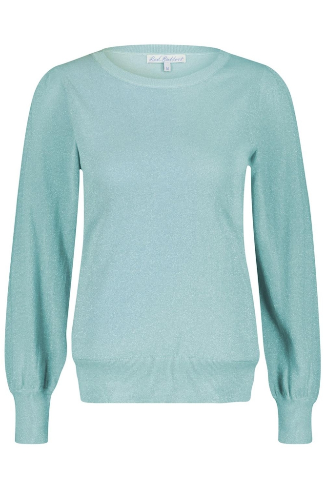 SWEET LUREX PUFF LONG SLEEVE SRB3965A 121 AQUA SILVER