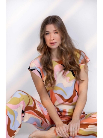 AndCo Woman T-shirt LILLY AMALFI TO203 Terra
