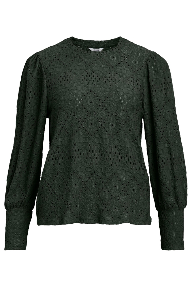 Object groene dames blouse