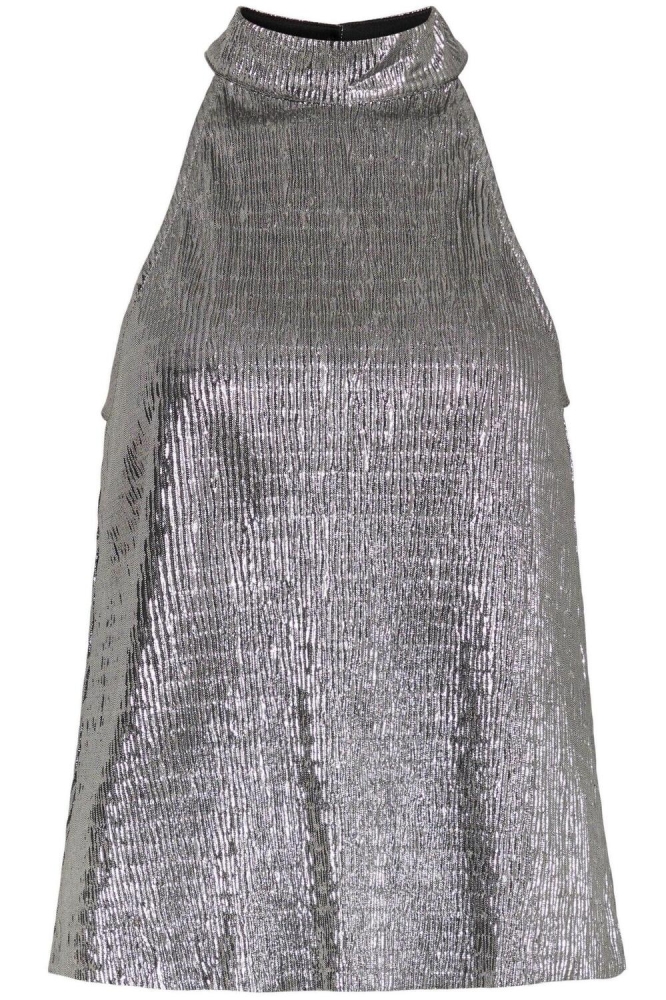 VIFIOLA HALTERNECK TOP 14091150 BLACK/SILVER