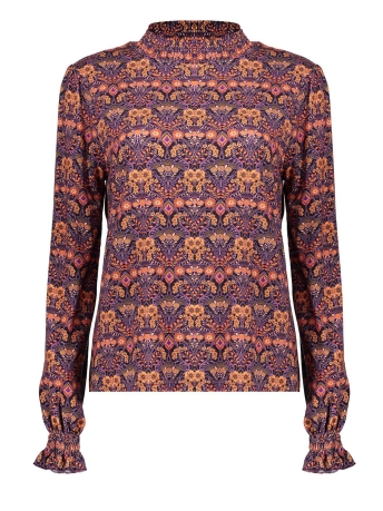 Geisha T-shirt TOP 32641 20 Purple Combi