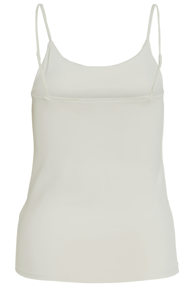Vila beige dames top | Achteraanzicht