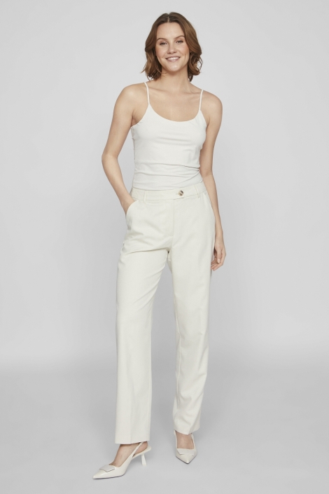Vila beige dames top | Model