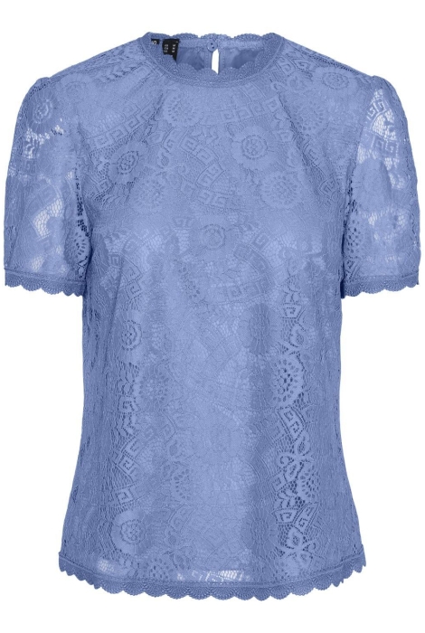 Pieces pcolline ss lace top noos bc