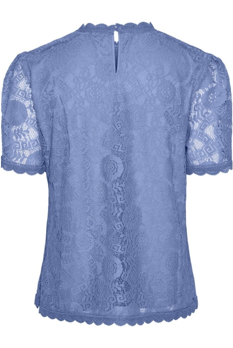 Pieces pcolline ss lace top noos bc