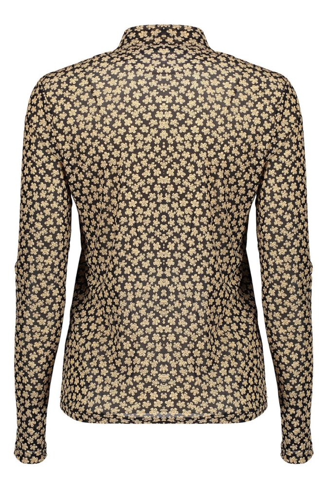 MESH TOP MET PRINT 32621 14 000999 BLACK/SAND