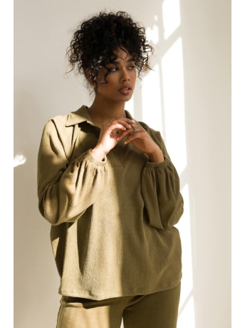 Ivy Beau Blouse NICOLET 4001257 14001 OLIVE