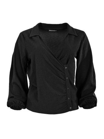 Maicazz Blouse GRAYSON TOPJE FA23 60 404 BLACK D4