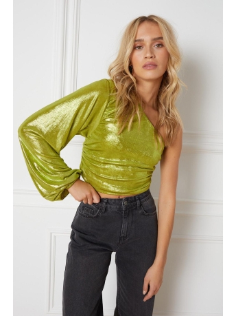 Refined Department T-shirt NEGIN R2309809252 700 GREEN
