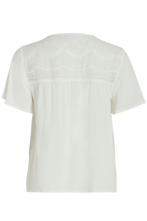 Vila vimesa lace s/s top - noos
