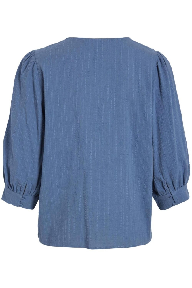 VICLIO 3/4 SLEEVE LACE TOP 14093464 Coronet Blue