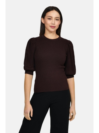 SisterS point T-shirt HALIA SS 12413 CHOCOLATE