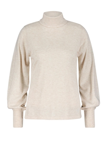 Red Button Trui SWEET ROLL NECK PUFF SLEEVE SRB4067 87 STONE