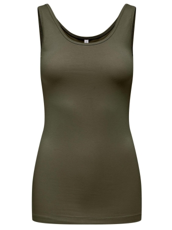 Only Top ONLLIVE LOVE S/L TANK TOP NOOS 15095808 OLIVE NIGHT