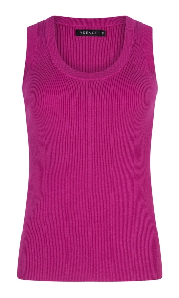 KNITTED TOP KEELY CS2415 PURPLE