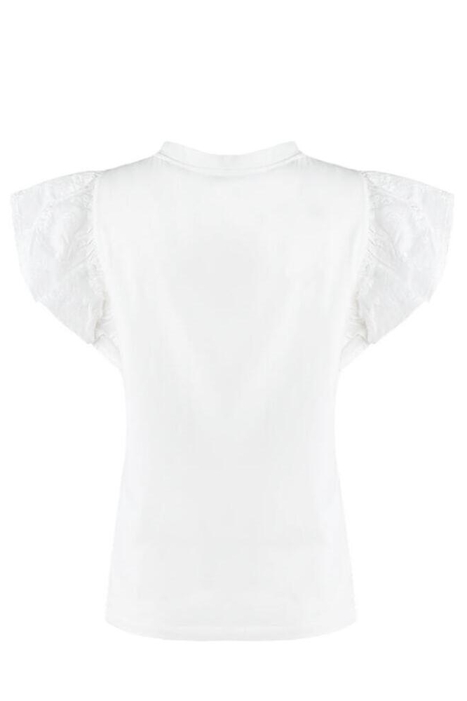 VALENTINA TOP 24ZQF14 011 OFF WHITE