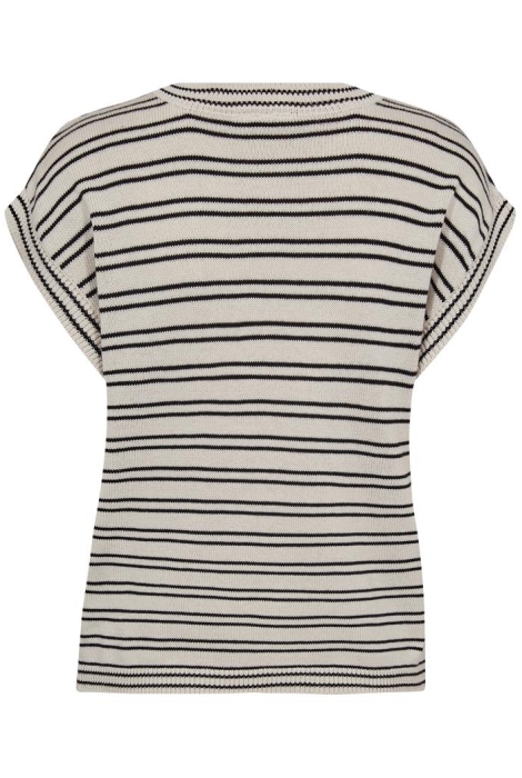 Freequent striped rib top