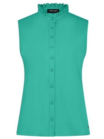 Lady Day Blouse BETTY TOP L27 375 1822 PARADISE GREEN