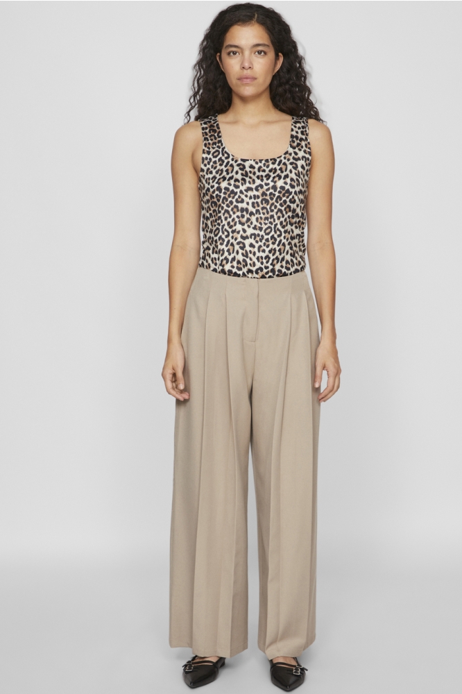 Vila beige dames top | Model