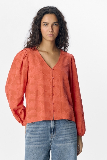 Object Blouse OBJSUKI LS TOP 137 23046024 FIESTA