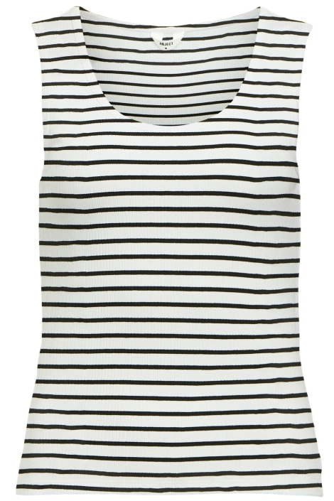 Object witte dames top | Vooraanzicht