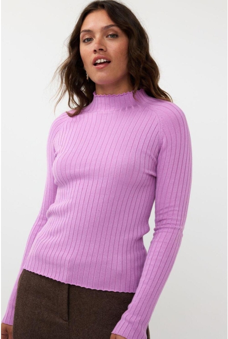 knitted top kit fc2422 ydence trui 143 lilac