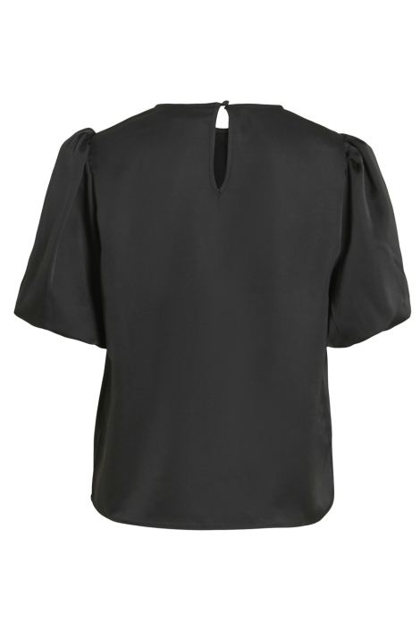 Vila zwarte dames t-shirt | Achteraanzicht