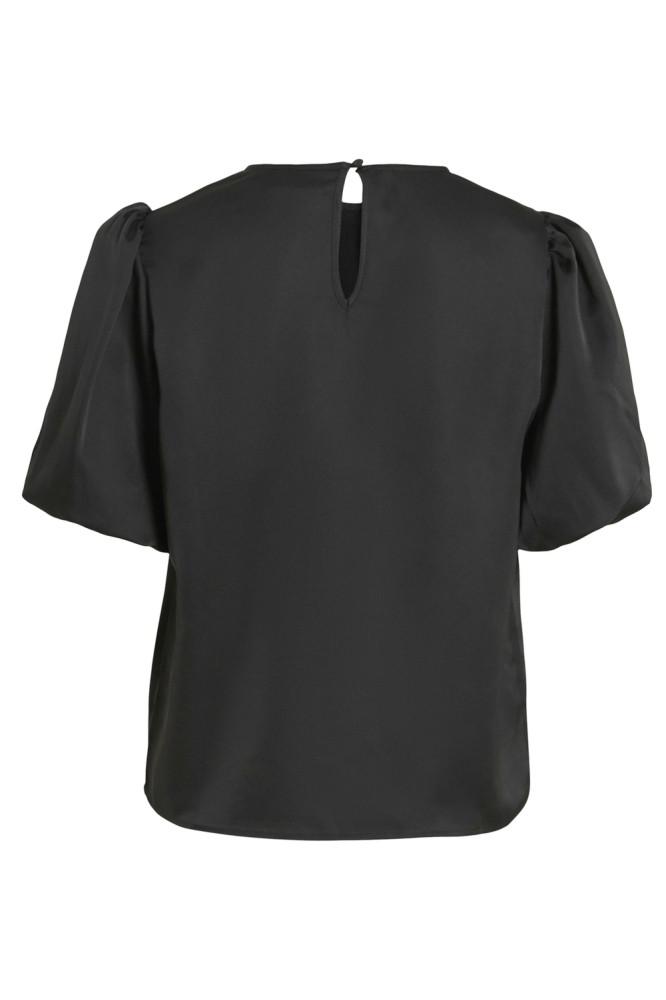 Vila zwarte dames t-shirt | Achteraanzicht
