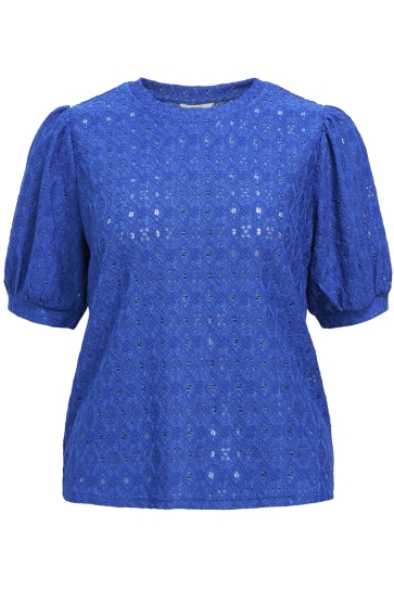 Object T-shirt OBJLAILA S/S RE TOP NOOS 23045729 SURF THE WEB