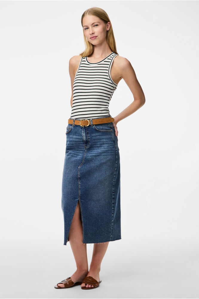 Pieces witte dames top | Model