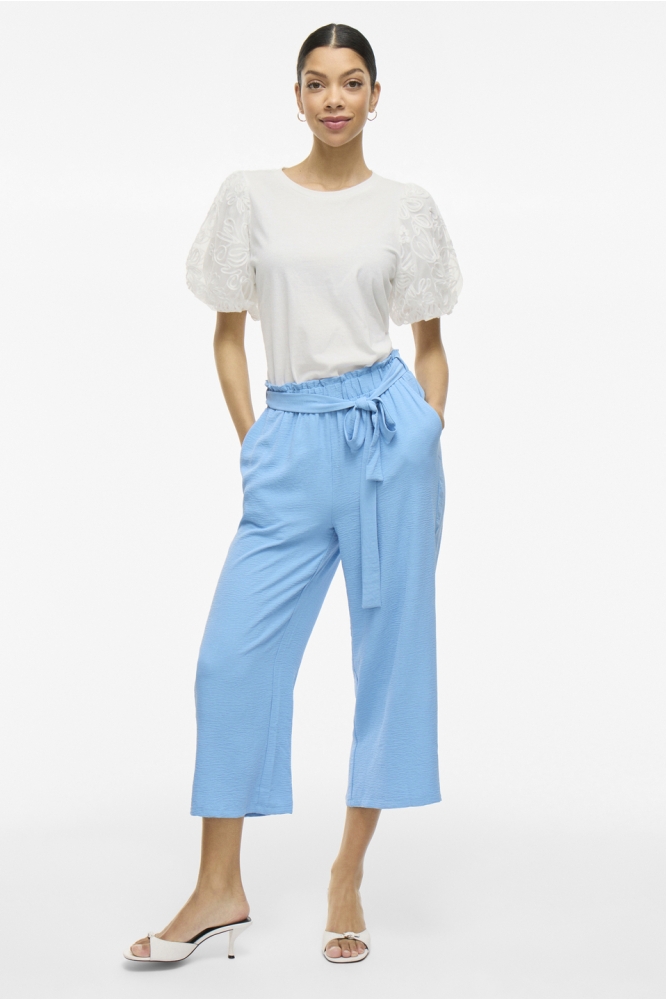 VISIMONIA O-NECK S/S TOP 14107505 SNOW WHITE