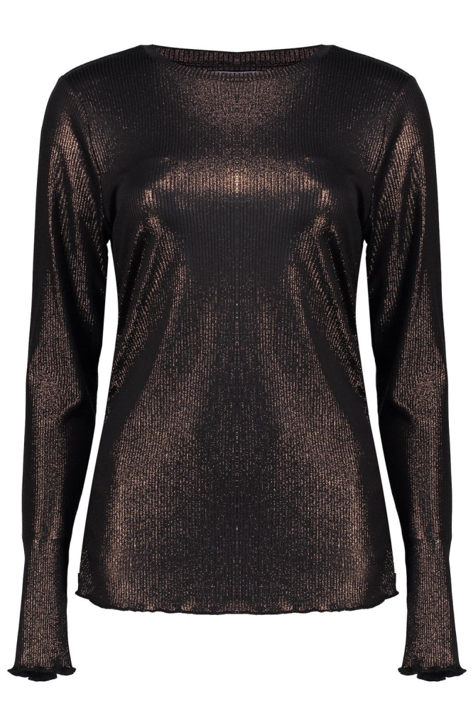 Geisha bronzen dames t-shirt | Vooraanzicht