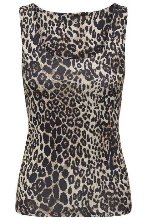 Only bruine dames top | Vooraanzicht