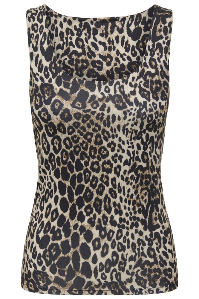 Only bruine dames top | Vooraanzicht