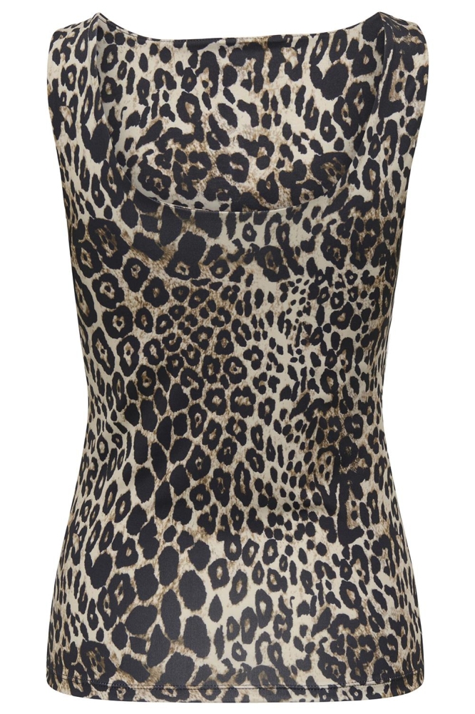 Only bruine dames top | Achteraanzicht