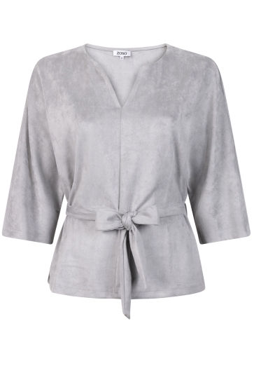 Zoso PENNY POLYESTER TOPS 251 0004 GREY