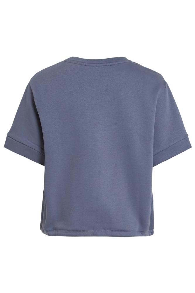 Vila blauwe dames sweater | Achteraanzicht