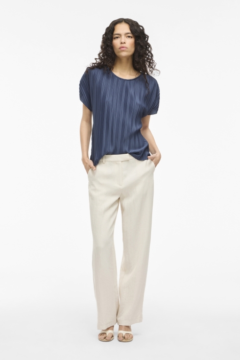 Vila blauwe dames t-shirt | Model