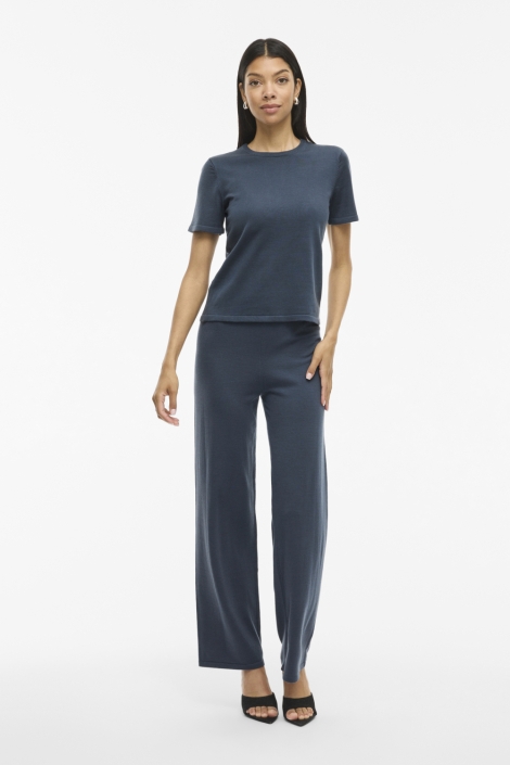 Vila blauwe dames t-shirt | Model
