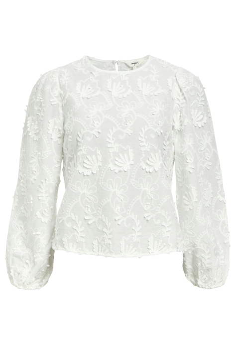 Object witte dames blouse | Vooraanzicht