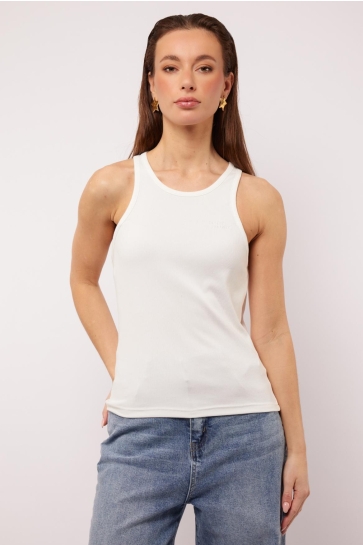 Fluresk Top AWENA TANKTOP 25ZQF20 012 CREAM