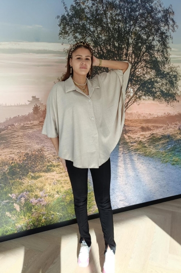 Typical Jill Blouse LUA TOP 10838 BEIGE
