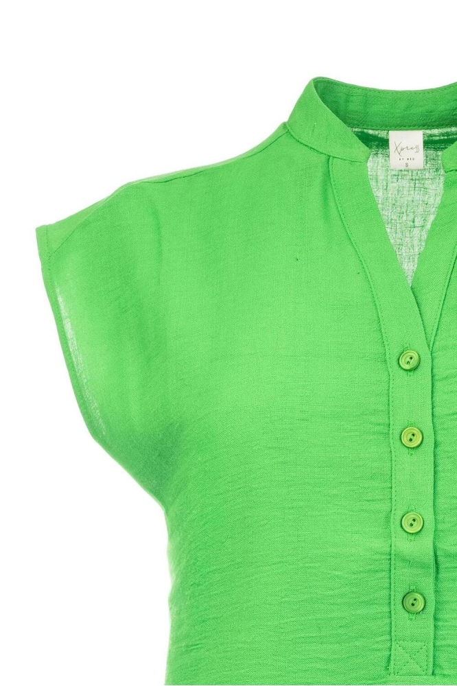 LUCIE SL WASHED CRINCLE WOVEN 25S4U28702 200 green